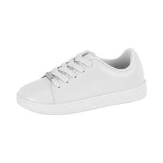 Imagem de Tênis Molekinha Infantil Meninas, Branco, 27