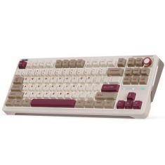 Imagem de Teclado mecânico sem fio iLovBee B87 75% com RGB Retro