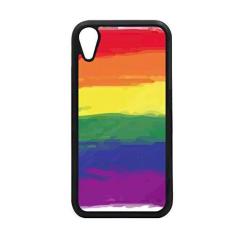 Imagem de Capa LGBT Stippling Rainbow Gay LGBT para iPhone XR Capa para proteção de telefone Apple