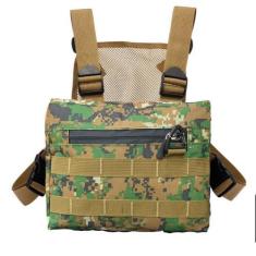 Imagem de Pochete Motoboy Peitoral Bag Masculino Antifurto Ajustavel Estilo Cole