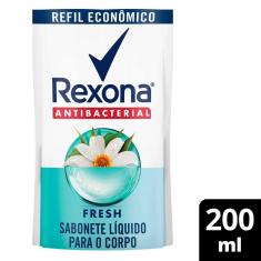 Imagem de Refil Sabonete Líquido Rexona Antibacterial Fresh Com 200Ml