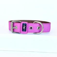 Imagem de Coleira Para Cachorro Em Couro - Ginger Níquel - Four Dogs