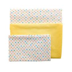 Imagem de Jogo De Lençol Berço Americano Bebê 3 Peças Menino Menina Neutro 100%