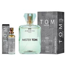 Imagem de Kit Perfume Masculino Tom Mister Amakha Paris 100ml e 15ml