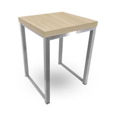 Imagem de Banqueta Banco Nova York Industrial Cozinha Área Gourmet Balcão Prata 