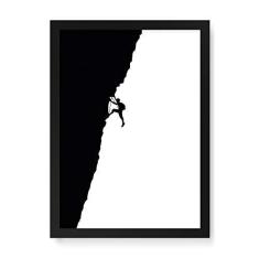 Imagem de Arte Maníacos Quadro Decorativo Rapel - 23x16,25cm (Moldura em laca )