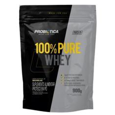 Imagem de 100% Pure Whey Probiotica Refil 900G - Baunilha