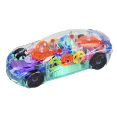 Imagem de Brinquedo Carrinho Bate Volta Corrida Luz Som Engrenagem Led