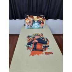 Imagem de Jogo De Lençol Naruto Com 2 Peças Anime Otaku - Art Personalize