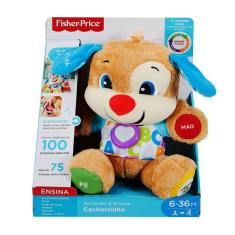 Imagem de Pelucia Interativa Aprender E Brincar Puppy Cachorrinho Fisher Price