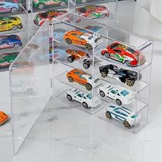 Imagem de Expositor De Carros De Brinquedo Com Dobradiça 8 Carrinhos