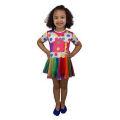 Imagem de Fantasia Palhacinha Infantil Vestido De Carnaval - Fantasias Carol Ef