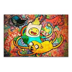 Imagem de Quebra-Cabeça Hora De Aventura Personalizado 48 Peças - Pomps Geek