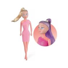 Imagem de Boneca Modelo Tipo Bratz Sheyla Girls Model 28cm - Milk Brinquedos