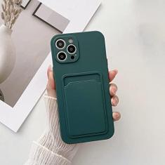 Imagem de Capa de telefone para iphone 11 12 13 pro max xr x xs max 7 8 plus se 2020 12 mini 14 pro soft silicone carteira titular capa, e, para iphone 12