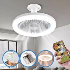 Imagem de Mini Ventilador de Teto Bivolt com Potência Ajustável - ZONNE