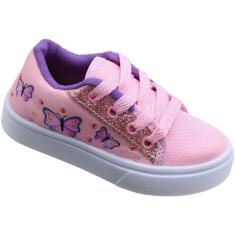 Imagem de Tênis Baby Blitzz Star Casual Borboletas e Brilho Menina-Feminino