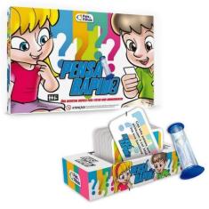 Imagem de Jogo Tabuleiro Pensa Rapido Perguntas E Respostas Raciocínio - Pais E