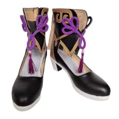 Imagem de COSGOGO Tênis Fu Xuan Cosplay para Game Honkai: Star Rail Cos Halloween feminino personalizado anime, Tamanho feminino, 35