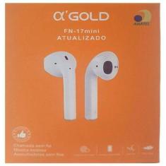 Imagem de Fone De Ouvido Bluetooth V5.0 + Edr Fn-17Mini - GOLD
