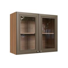 Imagem de Armário Para Cozinha 2 Portas Clássicas Quiditá Montana/bronze