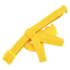 Imagem de Peitoral para pássaros, com corda elástica de tração para treinamento, adequado para guia de voo, corda para (amarelo)