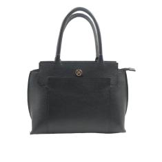 Imagem de Bolsa Mariart Couro Transversal Preta 2207-Feminino