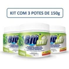 Imagem de Limpa Fossa e Caixa de Gordura e Ralos - BioHome Kit com 450 g