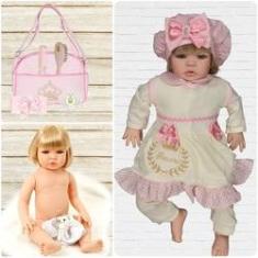 Boneca Reborn Ashley Caqui De Pano Cegonha Reborn Dolls - USA Magazine