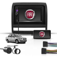 Imagem de Kit Multimidia 2 Din Mp5 7" Bt Universal Espelha Fiat Siena - First Op