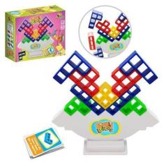 Imagem de Jogo para Familia Brinquedo Crianca Jogo Educativo Equilibrista tetris