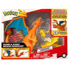 Imagem de Pokémon Figura de Luxo Charizard Com Pikachu E Acessórios - Pokemon