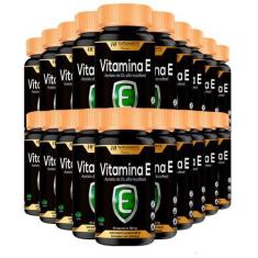 Imagem de 20X Vitamina E 400Ui Alfa Tocoferol 60 Caps Hf Suplements