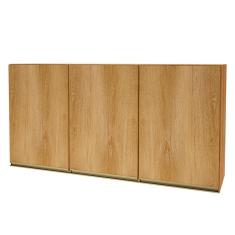 Imagem de Armário Aéreo Cozinha 120 Cm 3 Portas 6123.23 Castani - Indékes