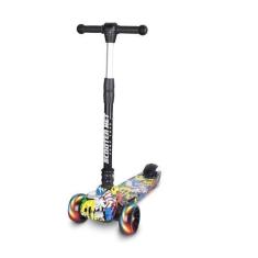 Imagem de Patinete Dobrável com Led Grafite Menino Até 50Kg Zoop Toys