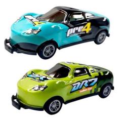 Imagem de Brinquedo Carrinho Maluco Bate E Pula Kit Com 2Un Crazy Cars