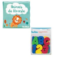 Imagem de Kit Livrinho Educativo E Letras E Numeros Brinquedo Para Hora Do Banho