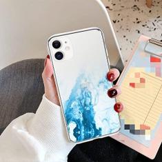 Imagem de Capa de telefone transparente de mármore de luxo para iPhone 11 12 Pro 13 XS Max X XR 7 8 Plus SE 2020 Capa à prova de choque de silicone macio, T2, para iPhone 13Mini