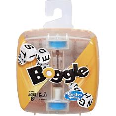 Imagem de Jogo de tabuleiro Boggle Classic, Hasbro Gaming, jogo de busca de palavras frente a frente.