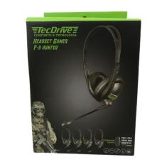 Imagem de Fone de ouvido headset F-9 Hunter TecDrive - X-CELL, 1, Vermelho