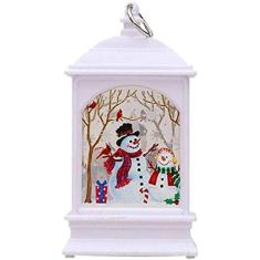 Imagem de Enfeites transparentes de Natal de 10 cm para preencher, bola de vidro de árvore de Natal para decorar, enfeites de esfera suspensa de Natal transparentes preenchíveis para decoração de casa