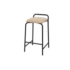 Imagem de Banqueta Industrial Linx Média com Assento Estofado - Studio Metal Mad