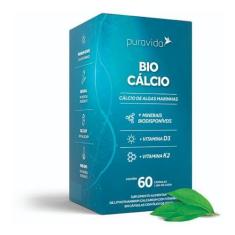 Imagem de Bio Calcio 60 Cápsulas - Pura Vida - Puravida