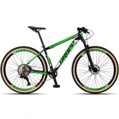 Imagem de Bicicleta 29 Dropp Race 12V Freio Hidráulico Preto+Verde