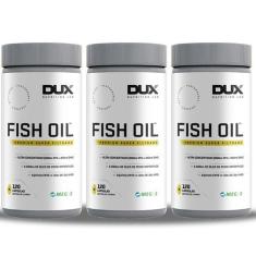 Imagem de Kit 3x Fish Oil - Ômega 3 - 360 Cápsulas - Dux Nutrition