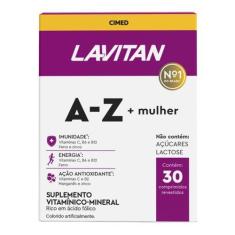 Imagem de Multivitaminico Lavitan Az Para Mulher Com 30 Comprimidos - Cimed