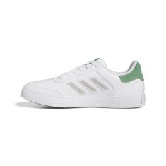 Imagem de adidas Tênis de golfe masculino Retrocross 24 Spikeless, Calçado branco/verde pré-amado, 37