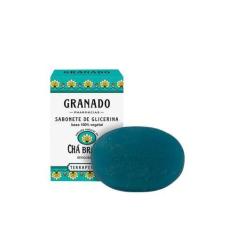 Imagem de Sabonete Em Barra 90G Chá Branco Glicerina Vegetal Óleo De Palma Revig