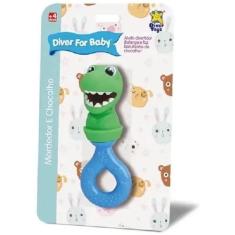 Imagem de Mordedor Chocalho Dino Diver For Baby Divertoys