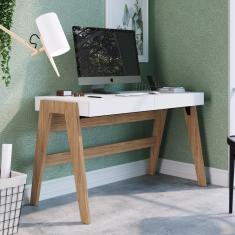 Imagem de Escrivaninha Trend Home Office com 2 Gavetas - Hanover/Off White